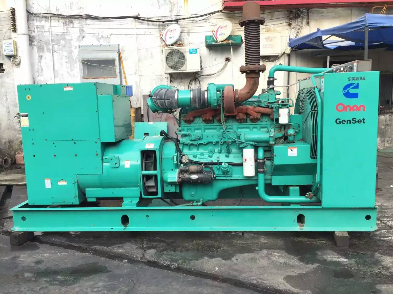 富蕴租赁发电机-柴油发电机不正常冒烟的原因